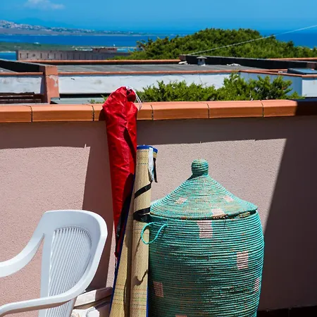 Stella Marina -terrazza Panoramica Su La Pelosa 別荘